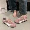 Zapatillas Deportivas Casuales Planas para Mujer 2026 Cómodas Antideslizantes Zapatos Casuales para Exteriores Malla Transpirable Suela Blanda Zapatillas Retro para Mujer