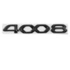 Auto 3D Metall Heckklappe Buchstaben Wort Logo Plakette Emblem Aufkleber Für Peugeot 2008 3008 4008 5008 2021 2022 2023 Zubehör