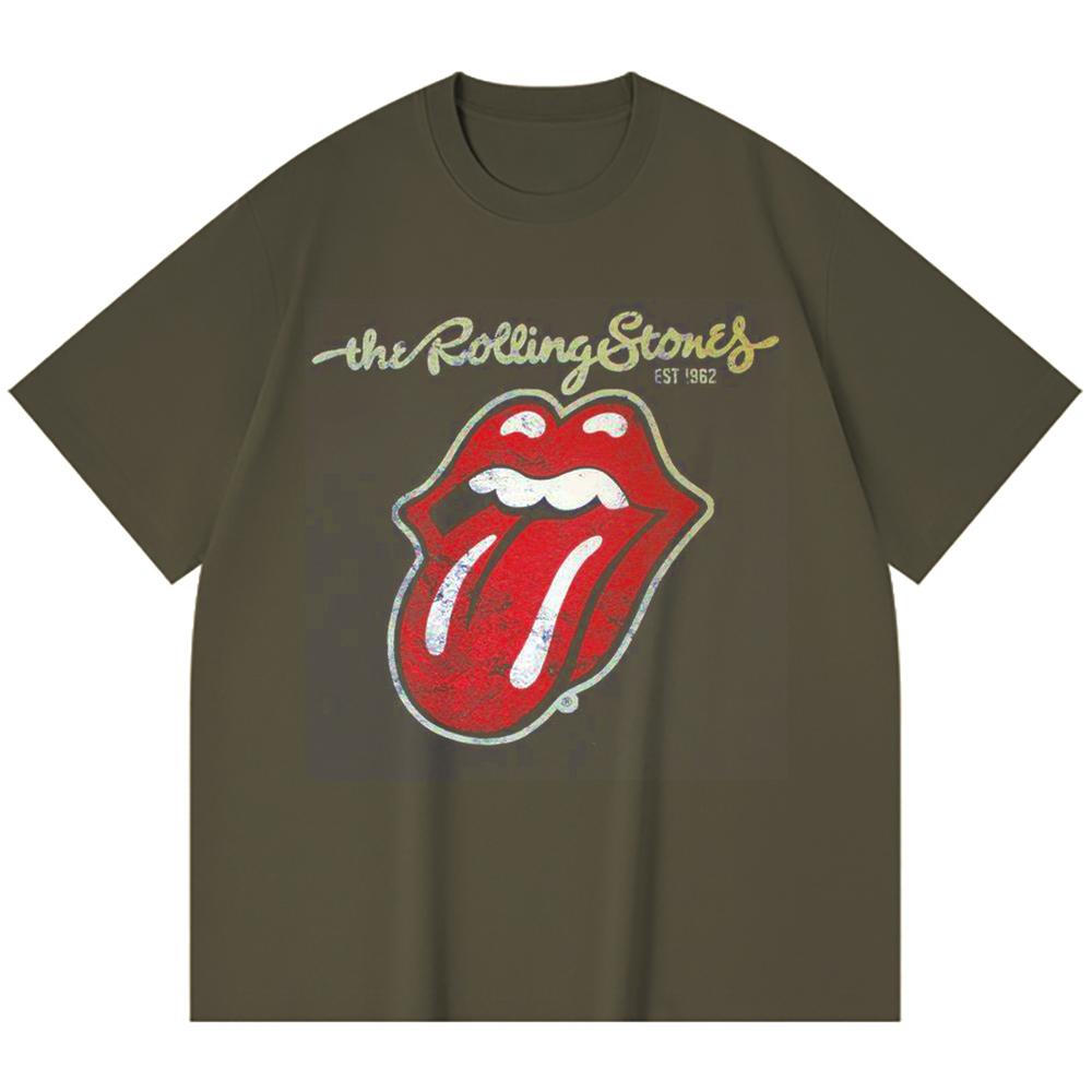 T-shirt Heavy Metal 100% Cotone 230 Gsm Stampa Band Rock Musica Popolare Unisex T-shirt Pesante in Cotone