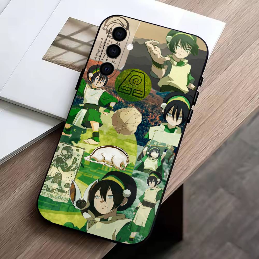 

Avatar The Last Airbender Phone Case Black Silicone Soft For Samsung Galaxy A73,A72,A71,A70,A53,A52,A51 Samsung a30 a20