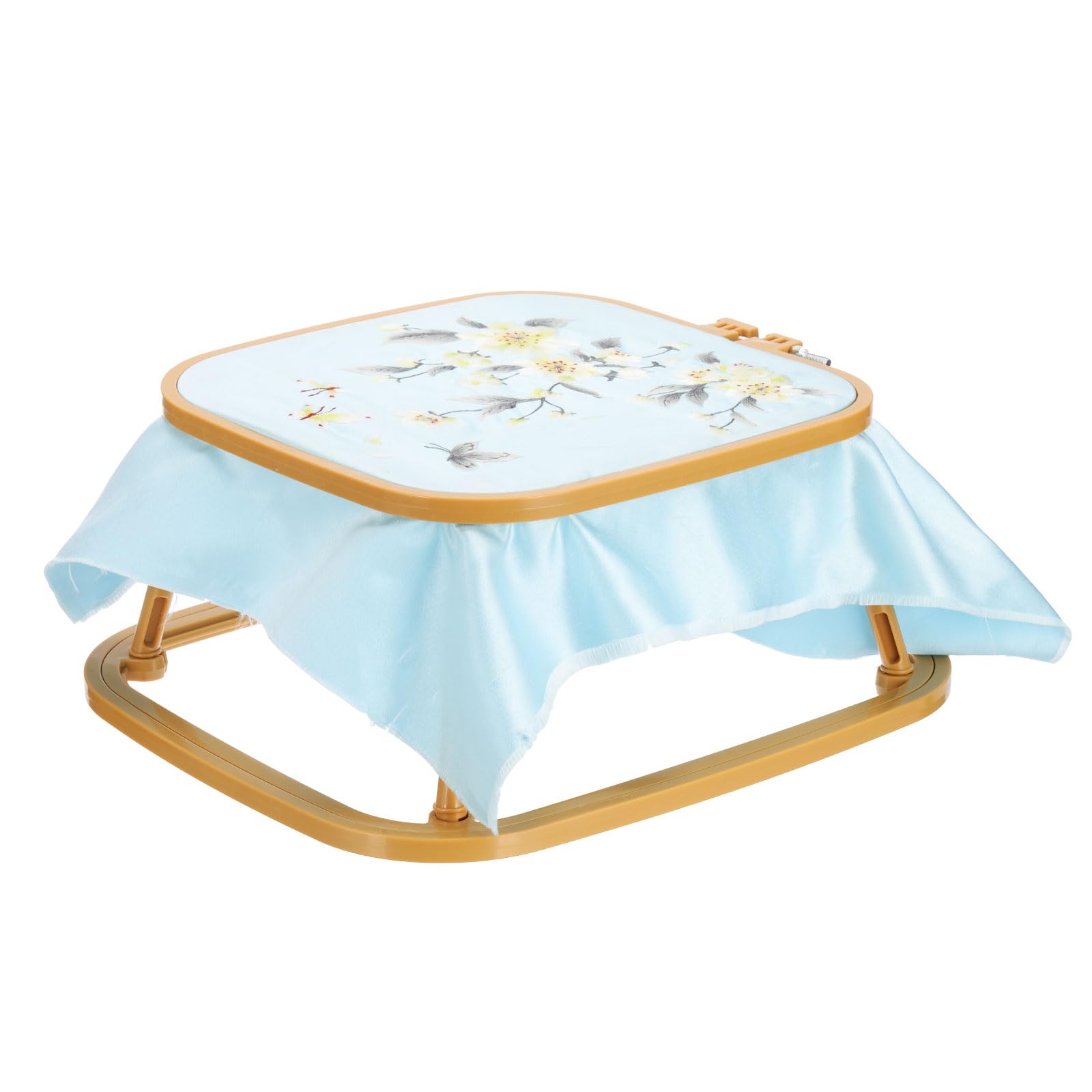 

PATIKIL Embroidery Stand 22cm x 20cm, 2-Tier Adjustable Cross Stitch Hoop, A/B/S Plastic Frame, Embroidery Stand, Punch Needle Hoop, Sewing, Needlewor