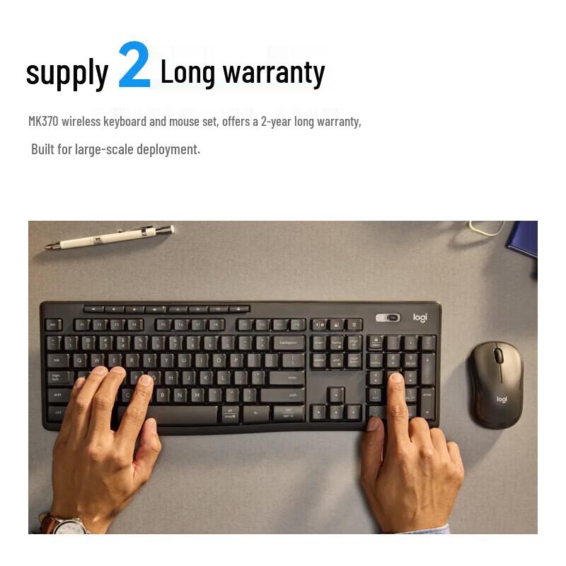 Logitech MK370 Wireless Keyboard and Mouse Combo