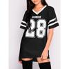 Printed Women's T-shirts, Loose-fitting Everyday Tops, Women's V-neck T-shirts, Casual Wear
