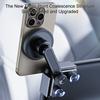 Mobile Phone Holder 360-Degree Rotation Magnetic Car Mount Clip-on Phone Mount Ultra-Stable Shock Absorbing Phone Stand for Safe Driving