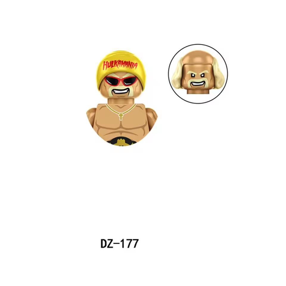 Beroemdheid Rock Worstelen Mini Figuur Bouwstenen Set DZ175 DZ177 KF1157 Speelgoed voor Kinderen om te Monteren Cadeau Voor Fans