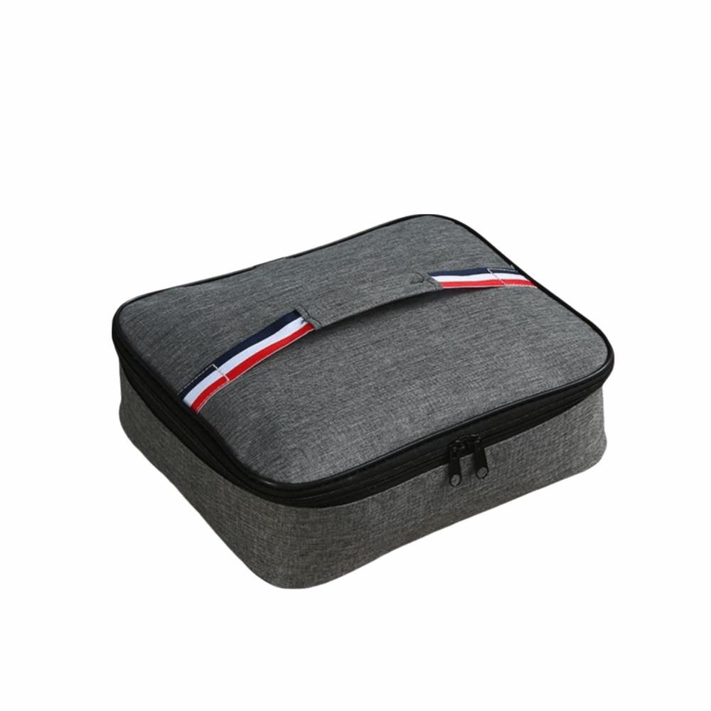 Oxford Square Wasserdichte Einfache Isolierungstasche Milchflaschenetui Lebensmittel Thermotasche Lunchtasche