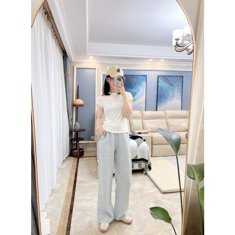 

Горячая Распродажа Новые Брюки из Лиоцелла Tencel Хлопка и Льна с Широкими Штанинами Высокая Посадка Свободные Дышащие Повседневные Прямые Узкие Брюки для Мытья Пола XL синий