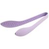 Silicone Food Tongs with Leaf Texture