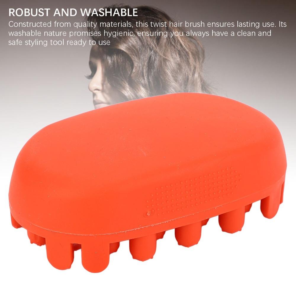 Professional Twist Styler Brush Quick Easy Afro Twist Brush Twist Curl Comb For Black Men