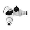 DOUBLE MANIFOLDS WITH REGULATOR with 3/4” (1/2”) Tap Connector VORSTAHL