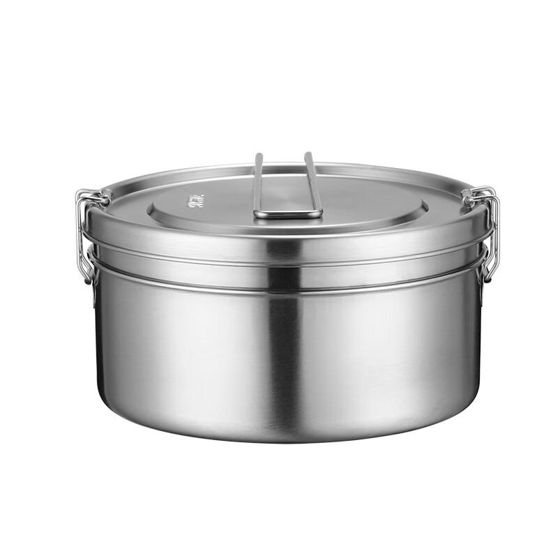 

RuHan 304 Stainless Steel Round Sealed Food Container