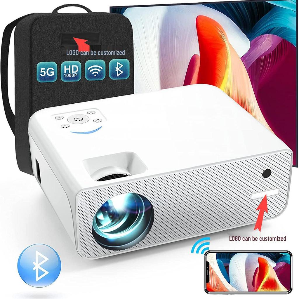 Ultra HD Projector for Home Theater, Hotel, Homestay, Foot Bath, and KTV