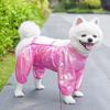Dirty-Proof Dog Leg Sleeves Candy Color Gradient Waterproof Pet Protective Pants Outdoor Walking Dog Leggings for Rain And Snow Day