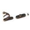 12X Antique Decorative Jewelry Gift Wine Wooden Box Hasp Latch Hook With Screws