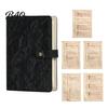 Protective Jewelry Storage Bag Book Set, PU Leather Travel Organizer, with 5 Removable Pages Soft Velvet Design, Pouch for Necklaces Rings Earrings