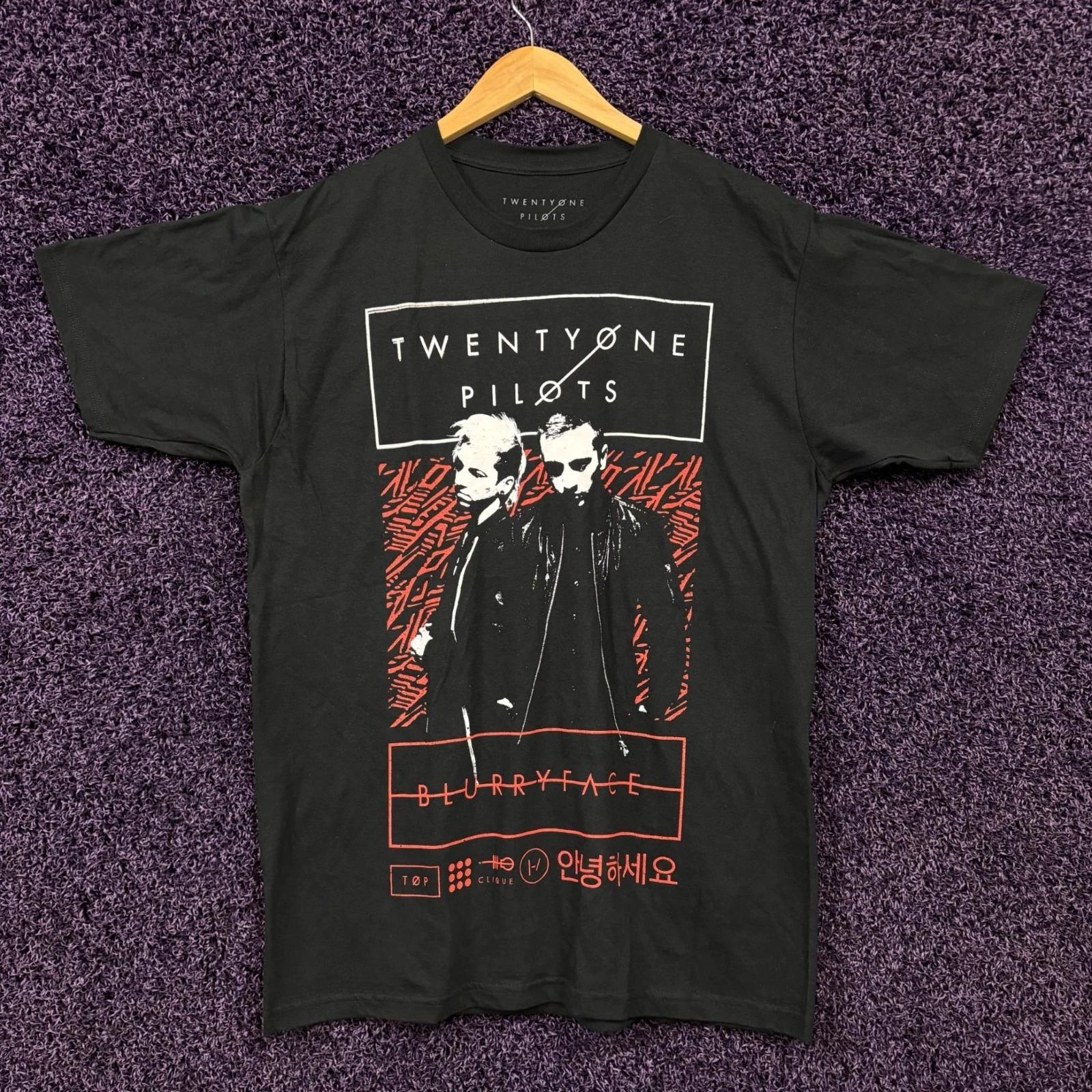 Футболка Twenty One Pilots Blurry Face Размер L 4XL