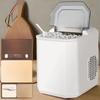Compact 15kg Automatic Ice Maker for Dorms & Outdoor Use - Energy Efficient