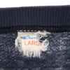 Champion 80s Vintage Tricot Tag Mid-term Long sleeve sweat L Two tags Men's Used