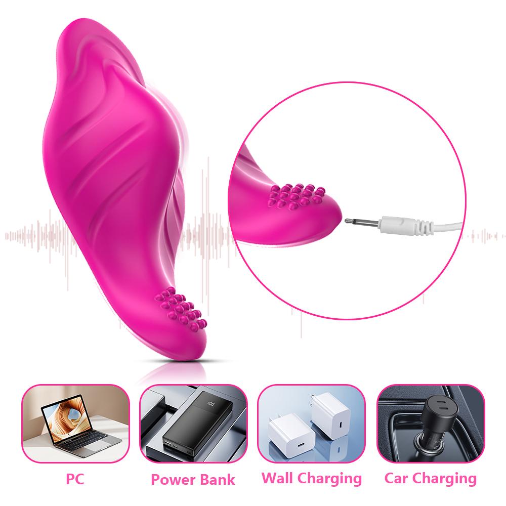 Silicone Wearable Powerful Vibrator,  Female Clitoral G-Spot Stimulation Masturbator,  Couples Adult Sex Toys, Sexy Sex Toys 18+