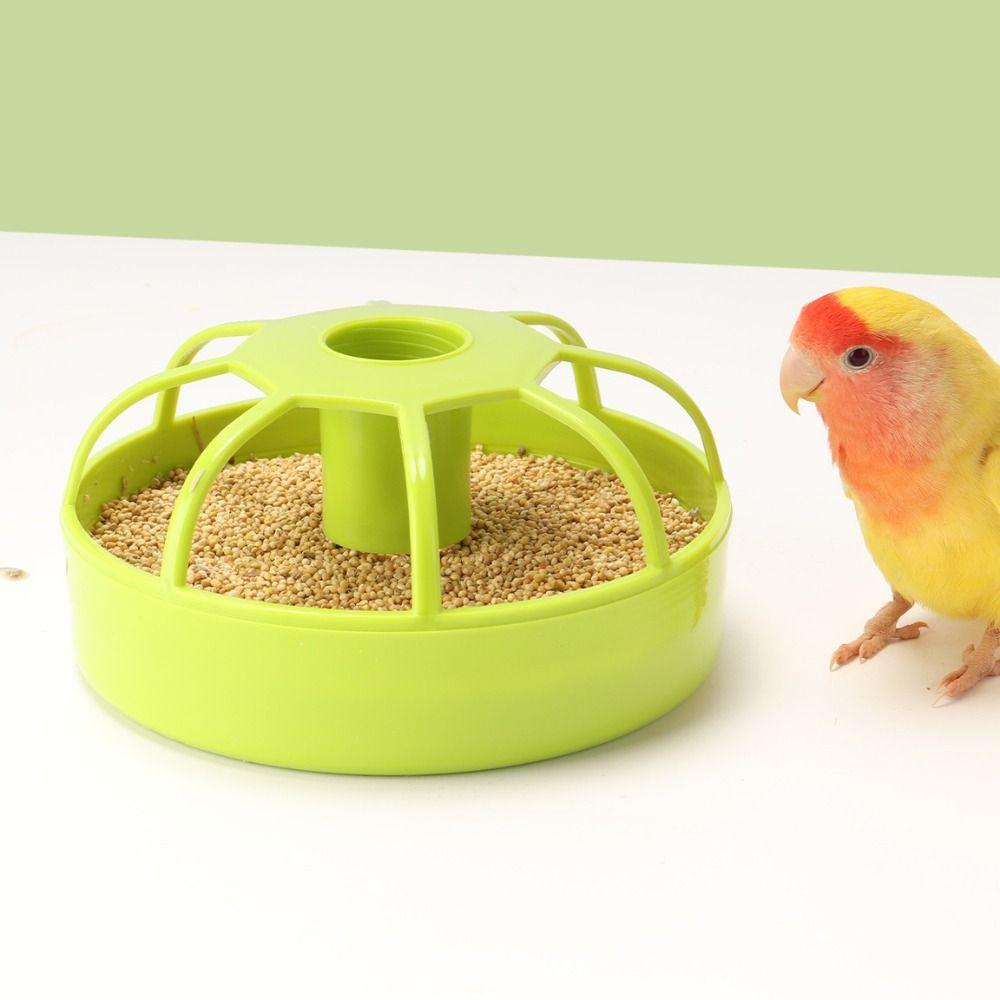 

2pcs Large Capacity Bird Feeder Convenient Bird Feeding Tray Pet Supplies Bird Feeding Box Food 2pcs