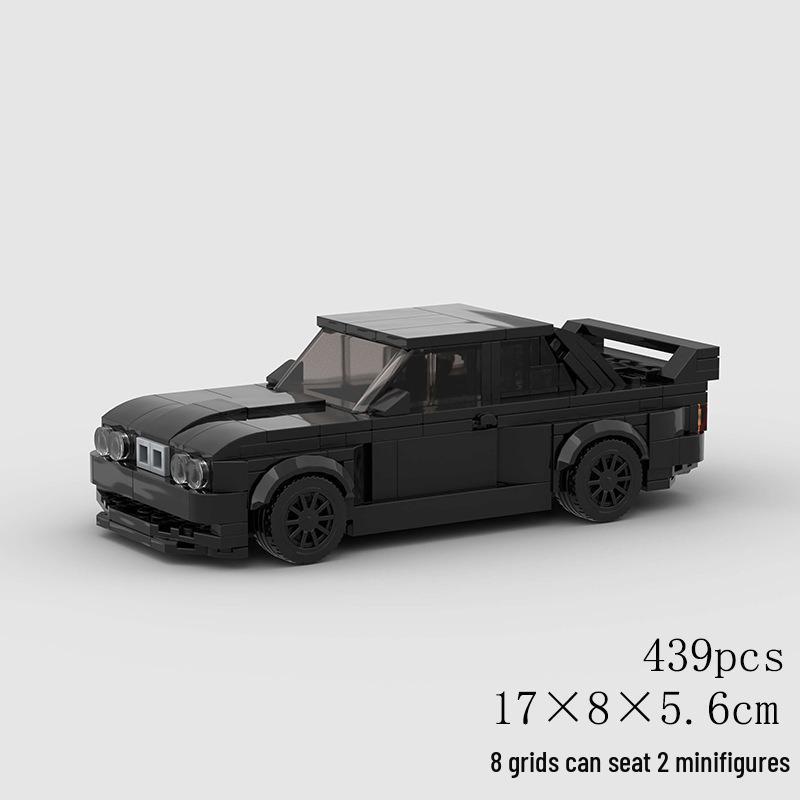 Racing Sports Car E30 M3 Model Educational Building Blocks