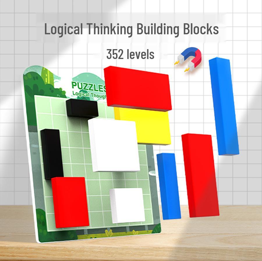 Magnetic Tetris Puzzle: Children's Intelligence and Logical Thinking Development Toy (Ages 6-14)