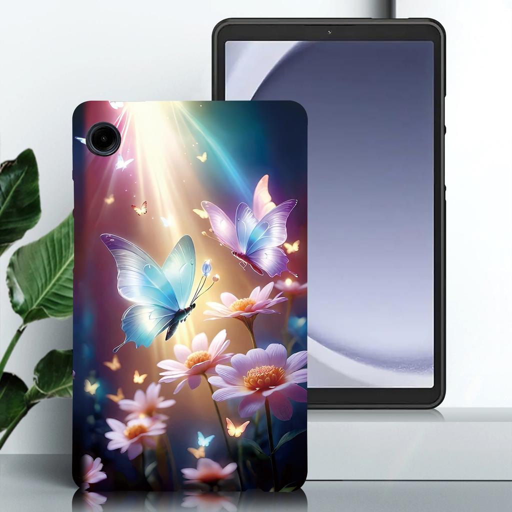 For Samsung Galaxy Tab A9 Case Pattern Printing Slim Soft TPU Tablet Cover