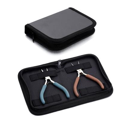 Borsa Portautensili Pinze in Ecopelle Kit di Strumenti Multifunzione per Gioielli Borsa portaoggetti per Accessori Utensili per Gioielli Forniture Utensili