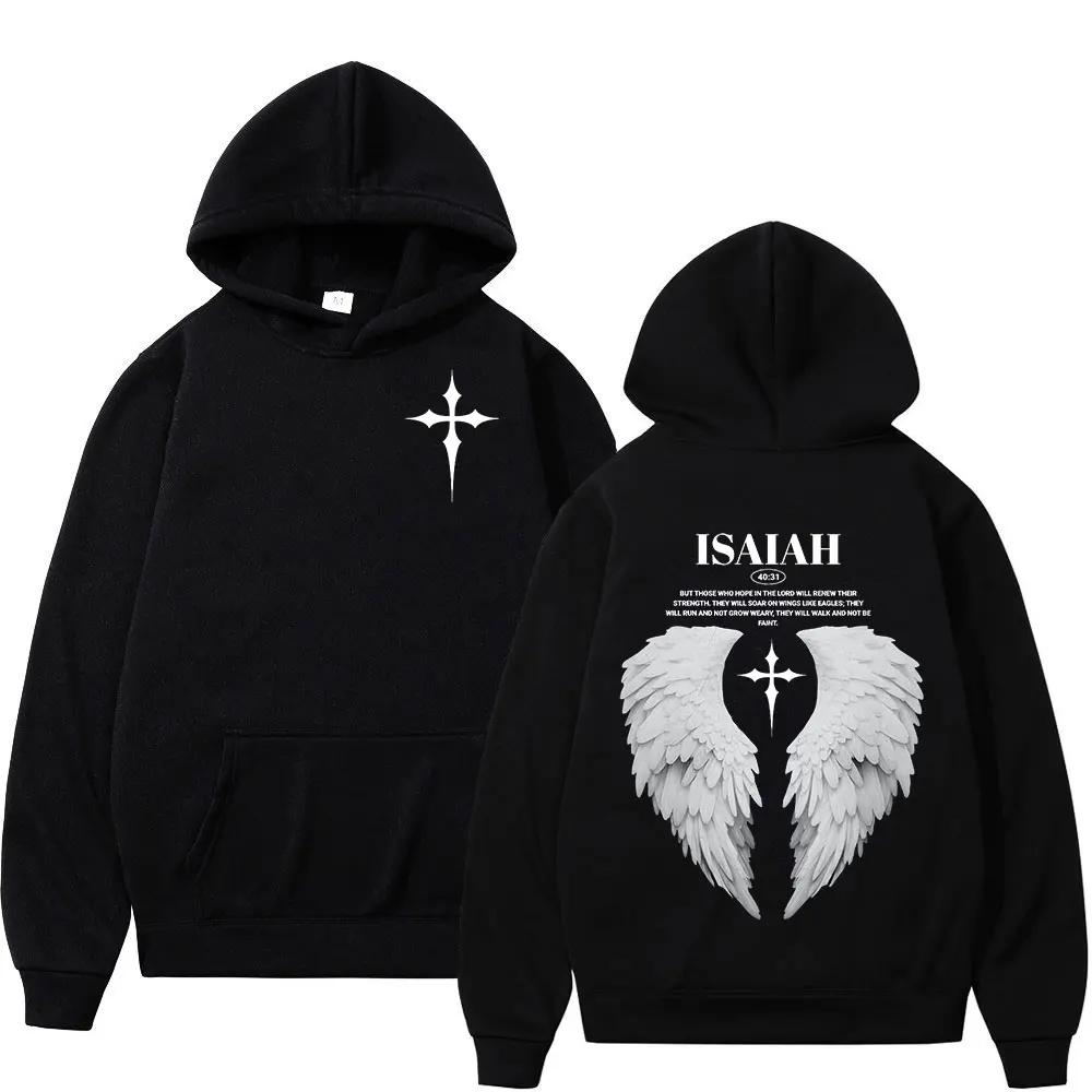 Sudaderas con capucha con versículo de la Biblia para hombre y mujer, sudaderas cristianas de Jesús, fe sobre el miedo, jerséis