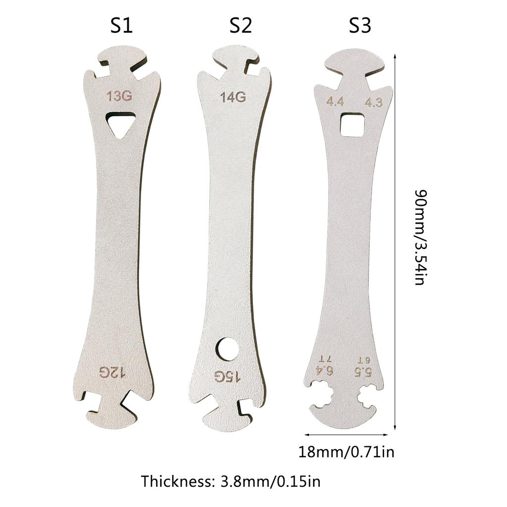 Bicycles Wrench Mountain Bike Pedal Wrench Bicycles Tool Bike Chain Tools Pedal Wrench Extention Wrench Repairing Wrench