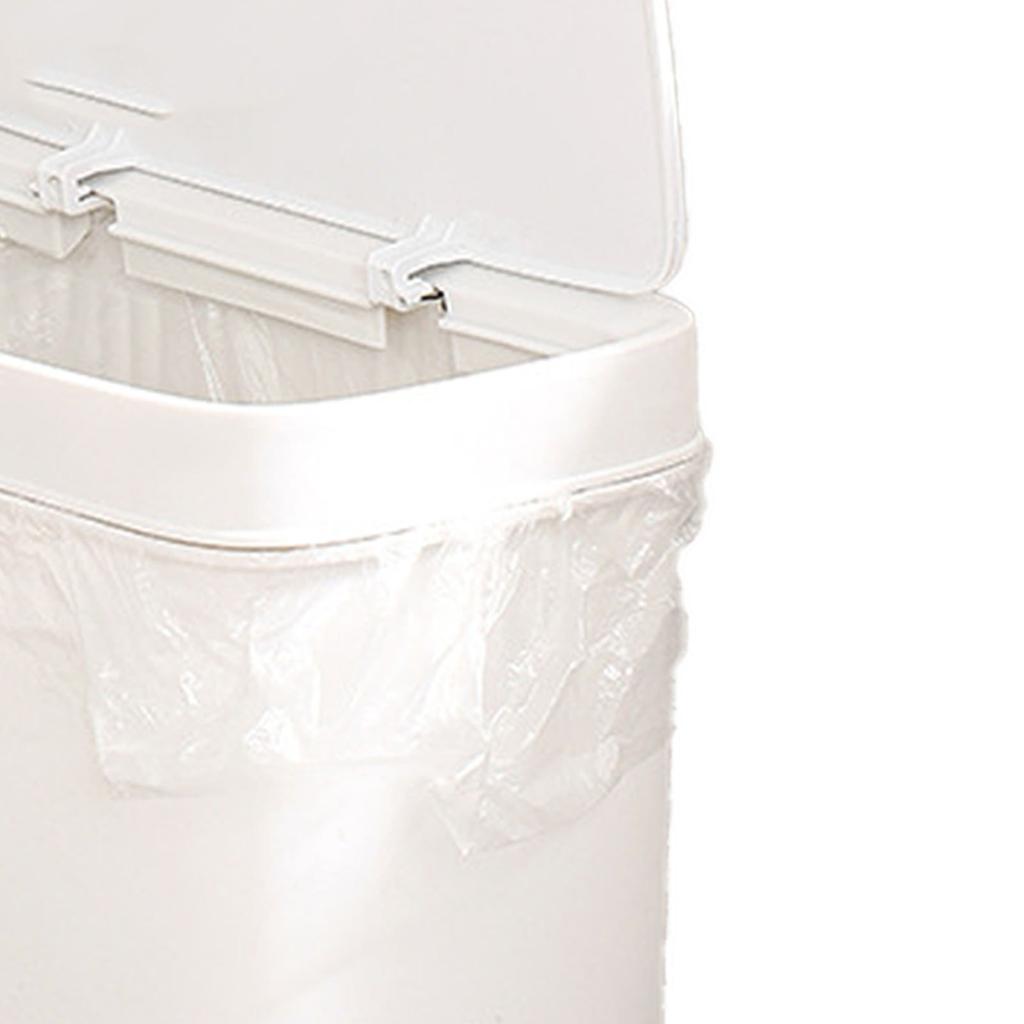 Kitchen Bathroom Trash Can Garbage Can with Press Top Lid for Bedroom Kitchen Office Living Room