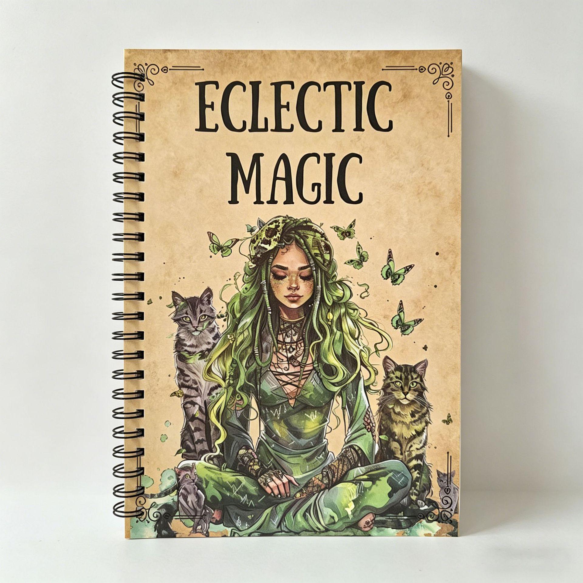A5 Spiral Magic Planner Notebook with Strap Customization