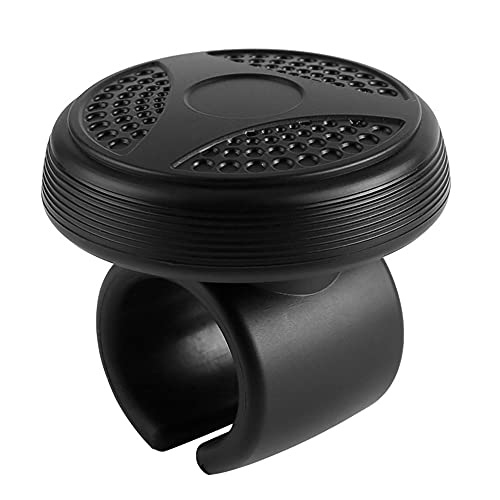 

MAZERO Ручка-спиннер для рулевого колеса автомобиля, черная, спиннер для колеса, ручка-спиннер с усилителем, черная, встроенный подшипник, силикон, управление одной рукой, нет