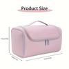 Travel Case for Dyson Hair Dryer Portable Storage Bag with Metal Hanging Hook for Dyson Airwrap Curling Iron Styling Accessories