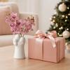 Cute Cat Paw Flowers Vase, Cat Paw Vase for Fresh/Dry Flowers, Decorative Ceramic Vase for Home Room Office Party Wedding