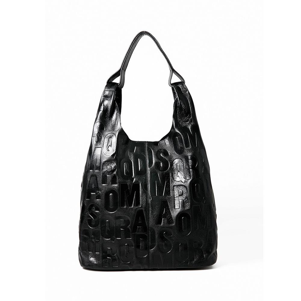 

Tote bag, genuine leather women s bag, new large-capacity large bag, high-end feeling, first-layer cowhide commuter underarm shoulder bag. чёрный