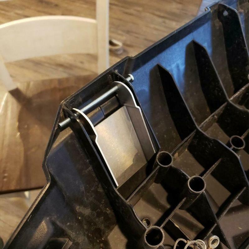 Для Polaris Sportsman 450 570 850 Запасной комплект петель для крышки переднего багажника серебряный