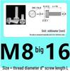 M3-M8 Hand-Tightened Transparent Acrylic Knurled Screw 