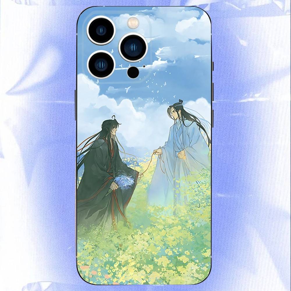 

Mo D-Dao Z-Zu Shi Phone Case For iPhone 17,16,15,14,13,12,11,Pro,XS,Max,XR,Plus,E,SE4,Mini Black Soft Cover iPhone17Pro