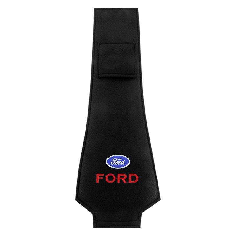 1/2pcs Car Accessories Seat Headrest Protective Covers For Ford Focus Mondeo Kuga Fiesta MK7 Escort Explorer Edge 2 4 MK2 MK4