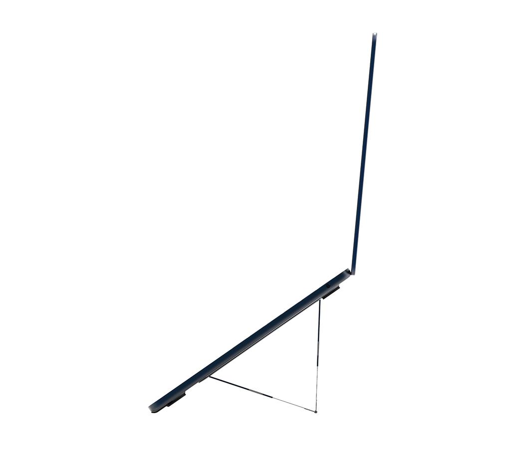 MAJEXTAND Papierdünner MacBook-Ständer, Laptop-Riser, schmaler tragbarer ergonomischer Belüftungsständer, 6 höhenverstellbare Stufen von bis, kompatibel mit Laptops