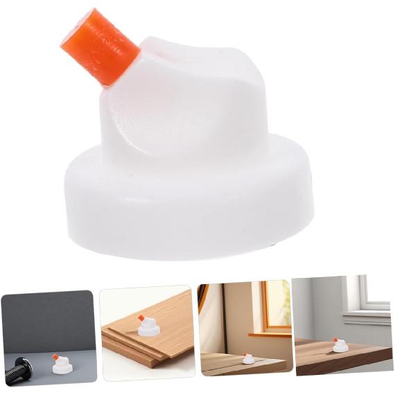 6pcs Aerosol Spray Paint Nozzles Adjustable Spray Angle Leak-proof Design Easy to Install for Home Cleaning Gardening Beauty