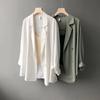 Women's Oversized Double Breasted Blazer Lightweight Casual Summer Work Suit Jacket