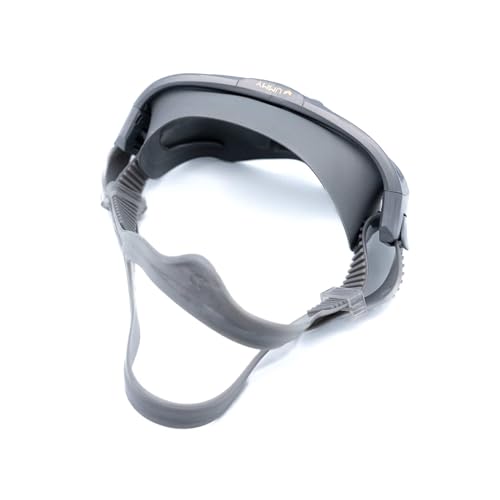 UMMY Streamline Freediving Mask for Freediving, Skin Diving, Snorkeling, and Skin Diving (Matte Silver)