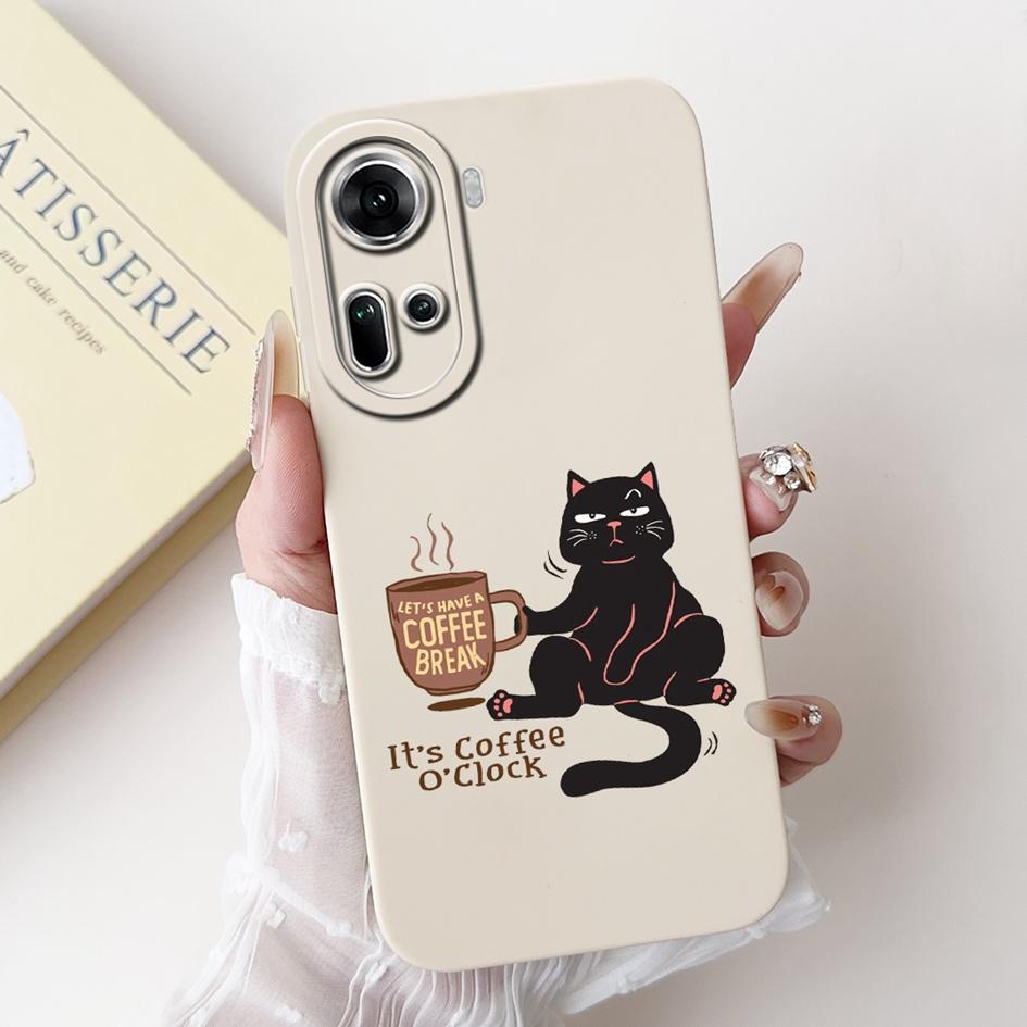 For OPPO Reno 11 5G Case CPH2599 Cover Lovely Panda Camera Protection Soft Silicon Phone Case For OPPO Reno11 Pro Reno 11F Coque