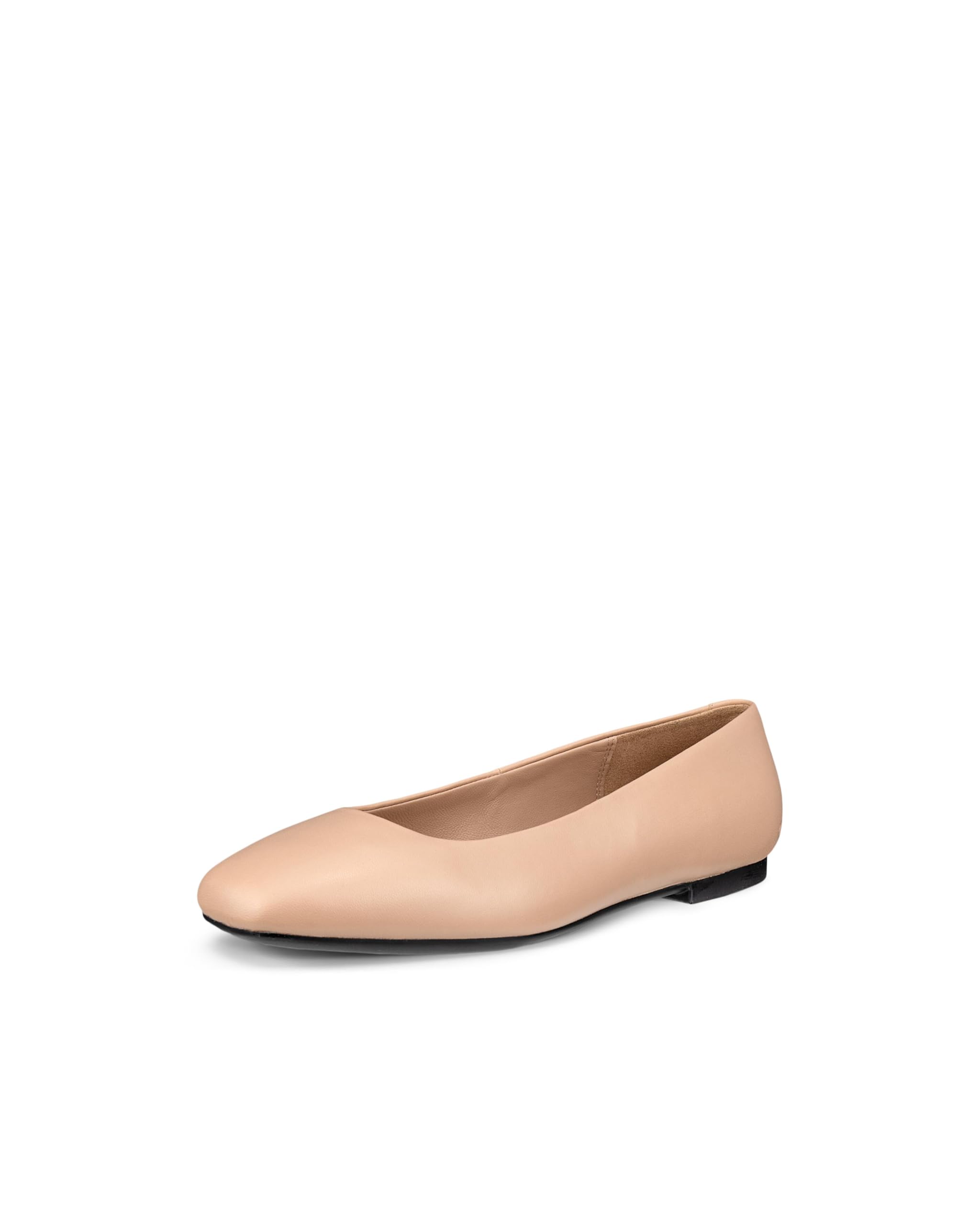 

ECCO MARGOT Women s Genuine Leather Ballet Flats, Nude, Size 23.5 cm, 3E