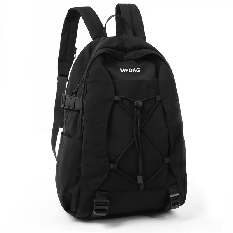 Outdoor Contrast Backpack Large Capacity Lightweight Travel Backpack Sport Schoolbag