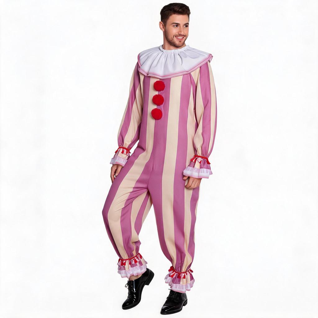 Welcome to Derry Pennywise Ingrid Cosplay Costume, Secondary Anime Character Stage Performance Outfit