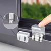 10-piece Heavy-duty Sliding Window Lock , Screen Fixing Clip, Window Rail Fixing Safety Clip Screen Window And Door Safety Plug