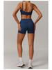 Women's Eco-friendly Recycled High-Waisted Quick-Dry Tummy Control Yoga and Running Shorts